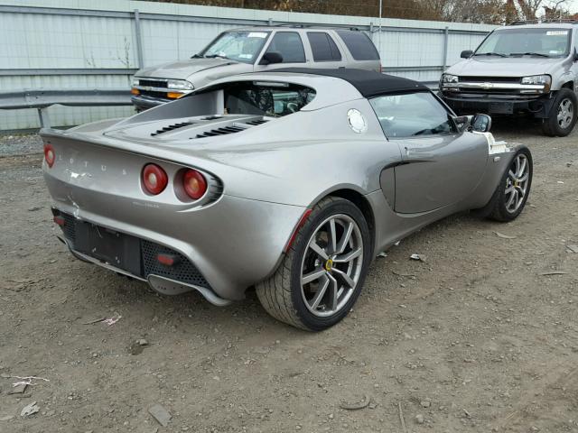 SCCPC11175HL33032 - 2005 LOTUS ELISE GRAY photo 4