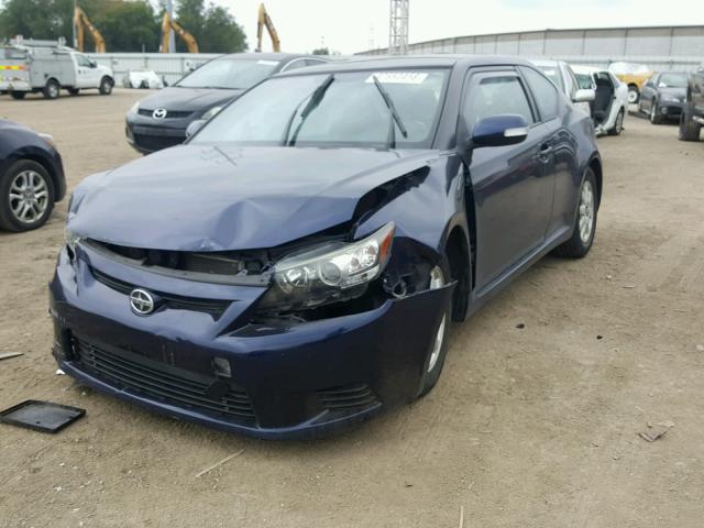JTKJF5C7XC3027923 - 2012 TOYOTA SCION TC 蓝色 照片 2