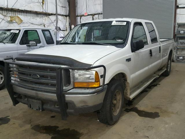 1FTNW20F6XEA84259 - 1999 FORD F250 SUPER WHITE photo 2