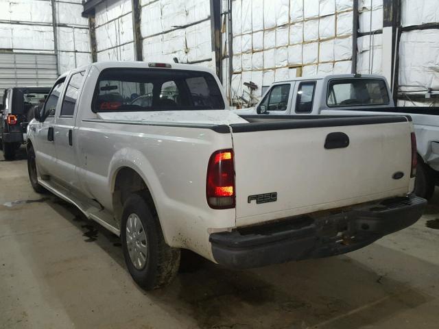 1FTNW20F6XEA84259 - 1999 FORD F250 SUPER WHITE photo 3