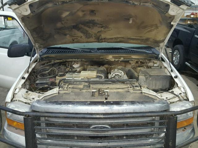 1FTNW20F6XEA84259 - 1999 FORD F250 SUPER WHITE photo 7