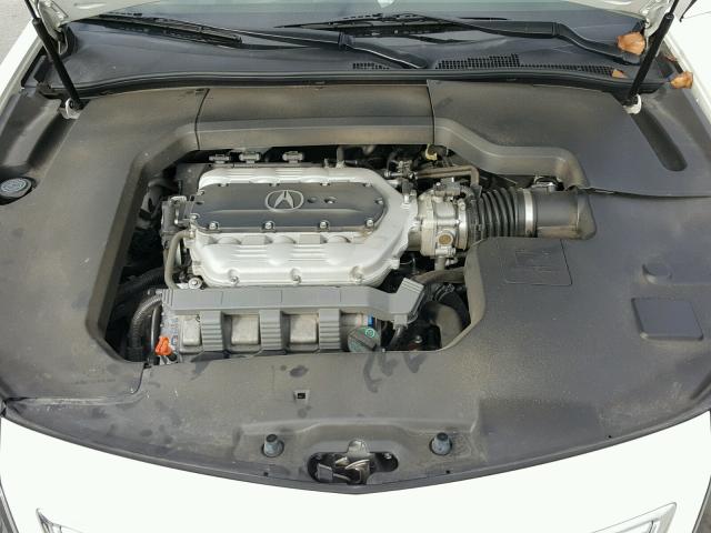 19UUA9F57DA000990 - 2013 ACURA TL TECH WHITE photo 7