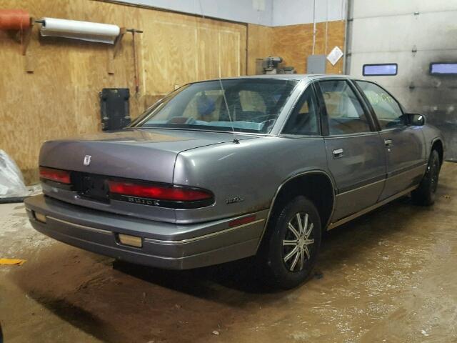 2G4WB54T1N1512296 - 1992 BUICK REGAL CUST GRAY photo 4