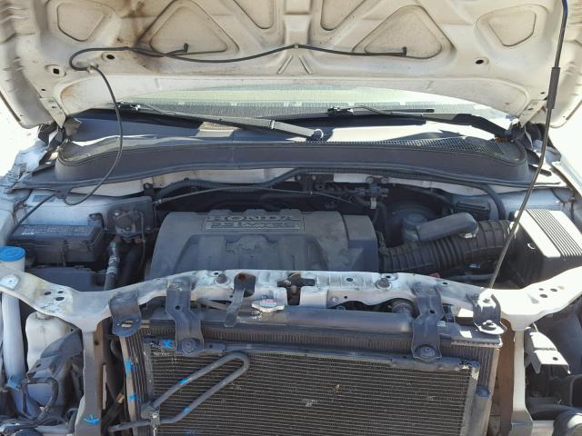 5FNYF28747B002439 - 2007 HONDA PILOT EXL WHITE photo 7