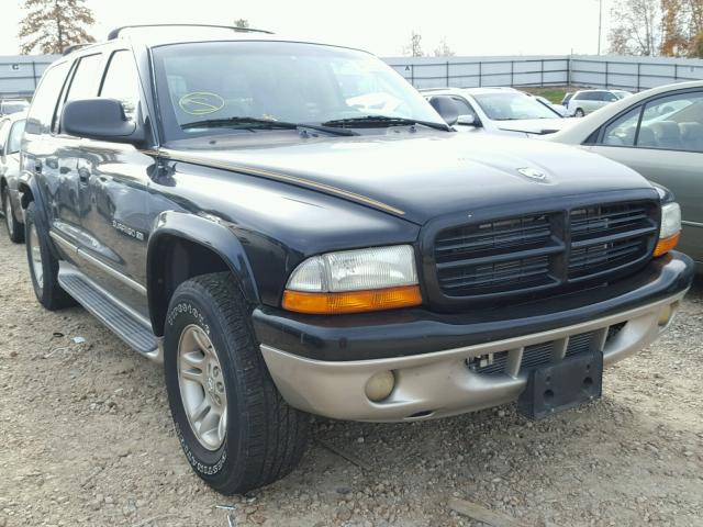 1B4HS28NX1F584170 - 2001 DODGE DURANGO BLACK photo 1