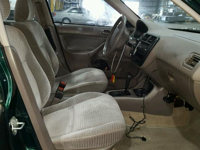 2HGEJ6614YH926920 - 2000 HONDA CIVIC BASE Yaşıl foto 5