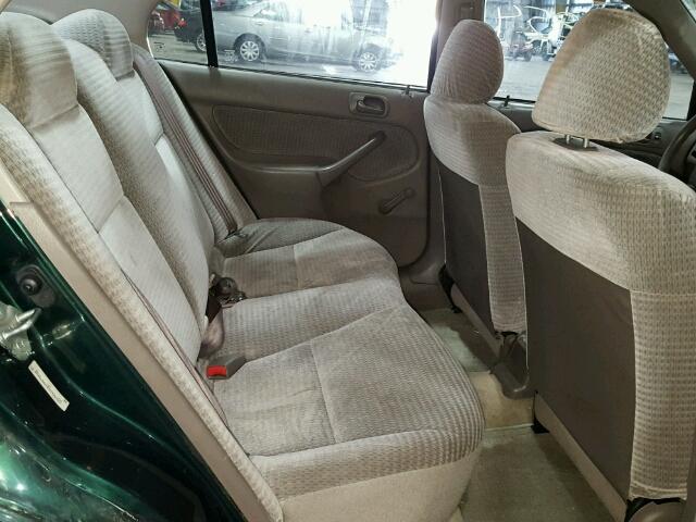 2HGEJ6614YH926920 - 2000 HONDA CIVIC BASE Yaşıl foto 6