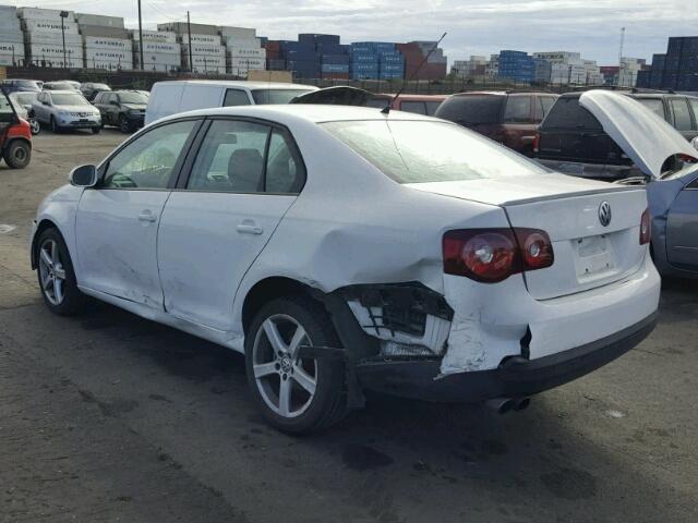 3VWJZ71K29M155045 - 2009 VOLKSWAGEN JETTA S 白色 照片 3