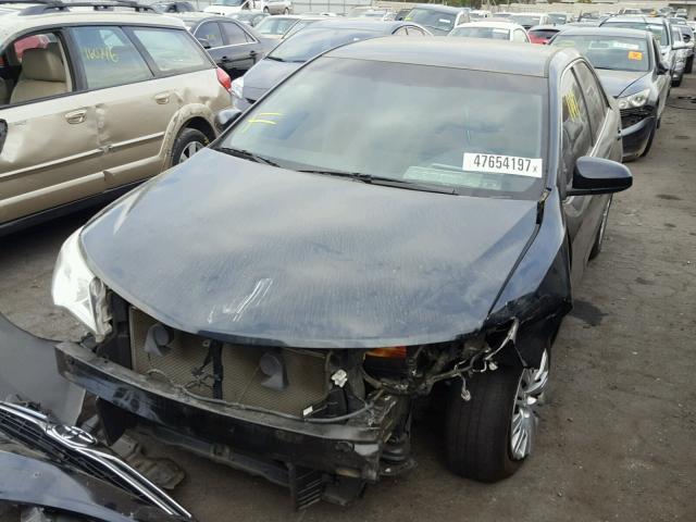 4T4BF1FK3CR263538 - 2012 TOYOTA CAMRY BASE BLUE photo 2