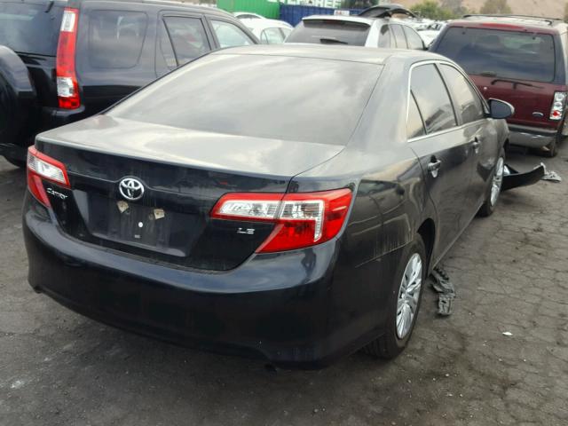 4T4BF1FK3CR263538 - 2012 TOYOTA CAMRY BASE BLUE photo 4