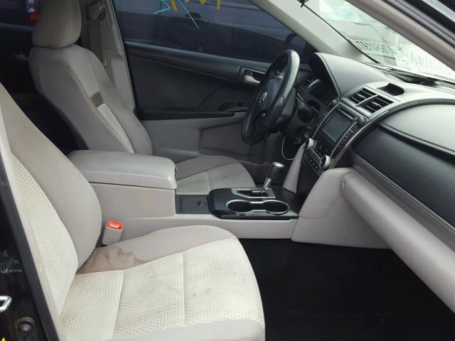 4T4BF1FK3CR263538 - 2012 TOYOTA CAMRY BASE BLUE photo 5