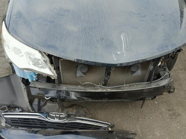 4T4BF1FK3CR263538 - 2012 TOYOTA CAMRY BASE BLUE photo 9