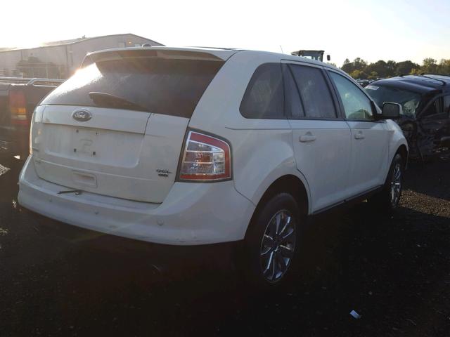 2FMDK48C48BA46471 - 2008 FORD EDGE SEL CREAM photo 4