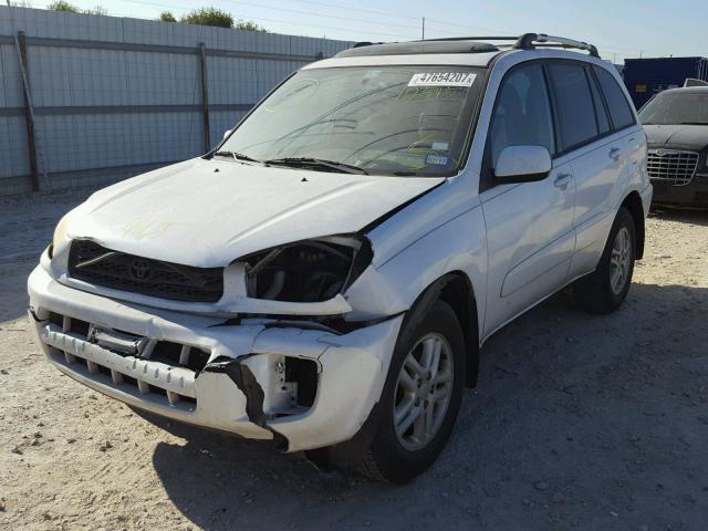 JTEGH20VX30112545 - 2003 TOYOTA RAV4 WHITE photo 2