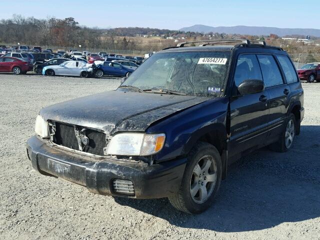 JF1SF65662H708514 - 2002 SUBARU FORESTER S 黑色 照片 2