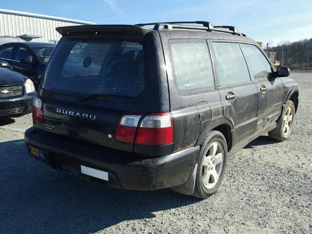 JF1SF65662H708514 - 2002 SUBARU FORESTER S 黑色 照片 4