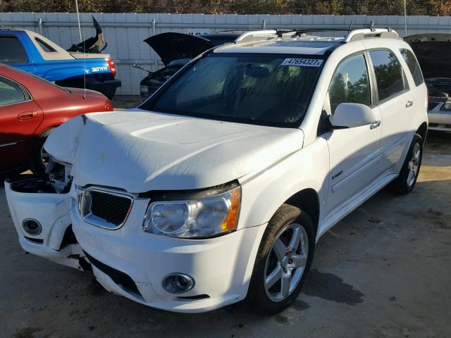 2CKDL537086072701 - 2008 PONTIAC TORRENT GX WHITE photo 2