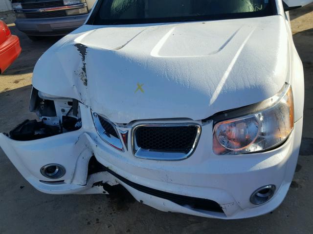 2CKDL537086072701 - 2008 PONTIAC TORRENT GX WHITE photo 7