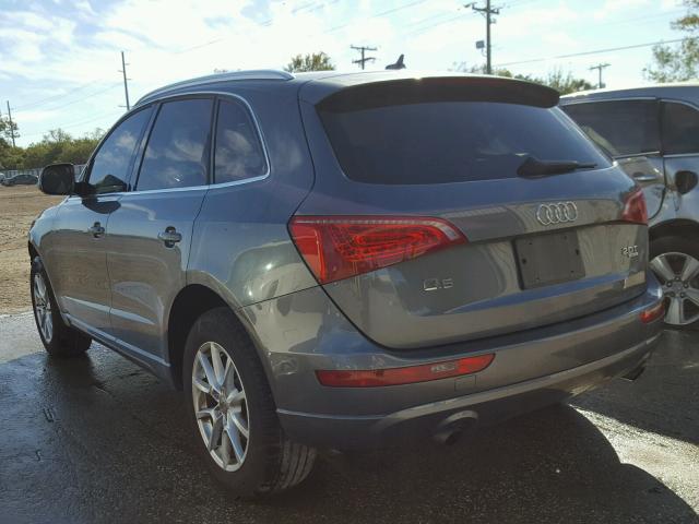 WA1CFAFP8CA098287 - 2012 AUDI Q5 PREMIUM GRAY photo 3