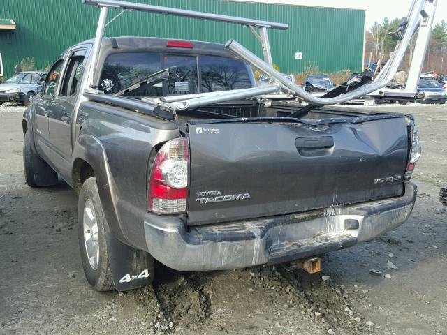 3TMLU4EN8BM077728 - 2011 TOYOTA TACOMA DOU BROWN photo 3