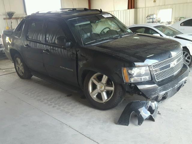 3GNTKFE72DG322793 - 2013 CHEVROLET AVALANCHE BLACK photo 1