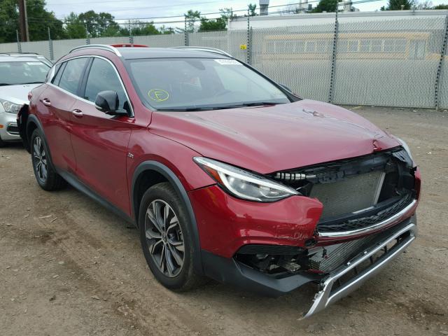 SJKCH5CR1HA035209 - 2017 INFINITI QX30 BASE RED photo 1