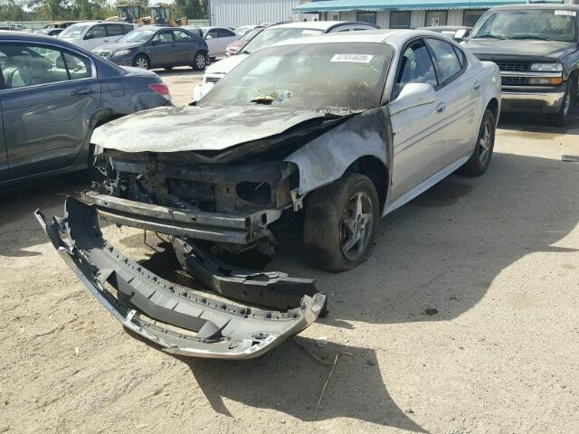 2G2WS522841117355 - 2004 PONTIAC GRAND PRIX ვერცხლისფერი ფოტო 2