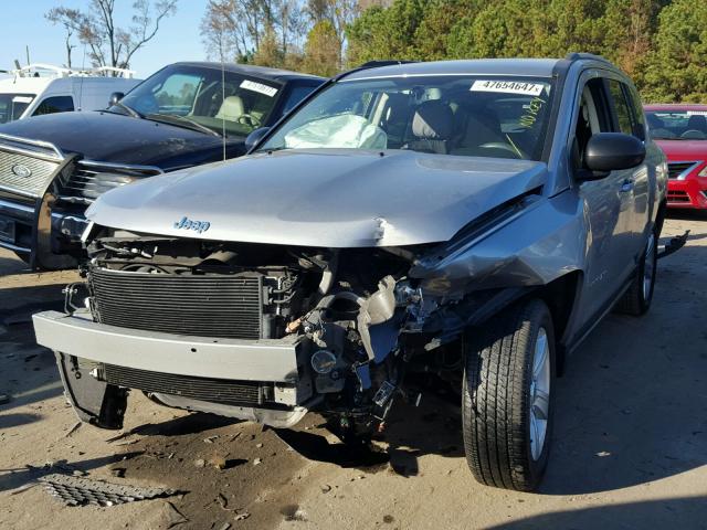 1C4NJCBAXGD513429 - 2016 JEEP COMPASS SP SILVER photo 2