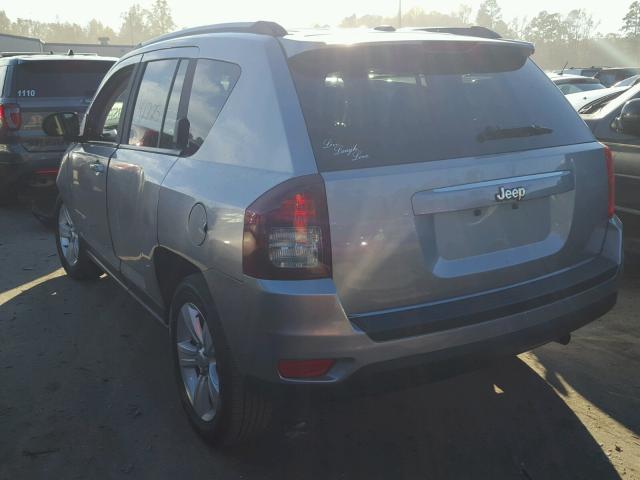 1C4NJCBAXGD513429 - 2016 JEEP COMPASS SP SILVER photo 3