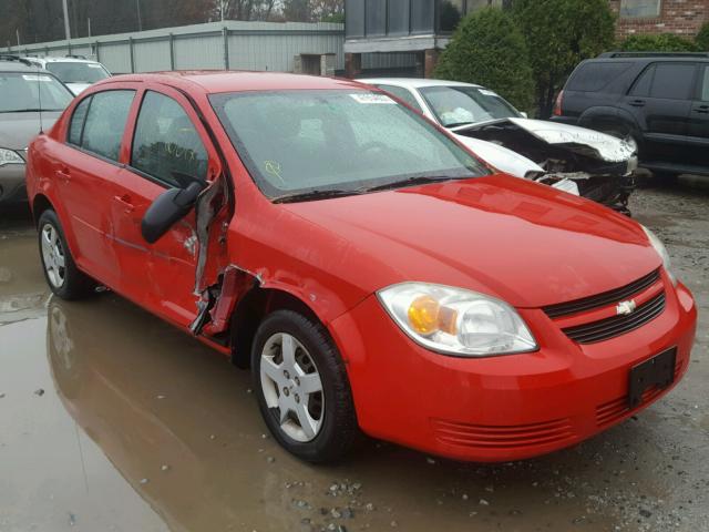 1G1AK55F767794061 - 2006 CHEVROLET COBALT LS RED photo 1