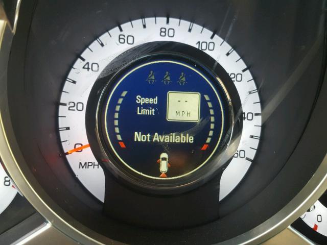 3GYFNBEY3BS535061 - 2011 CADILLAC SRX PERFOR SILVER photo 8