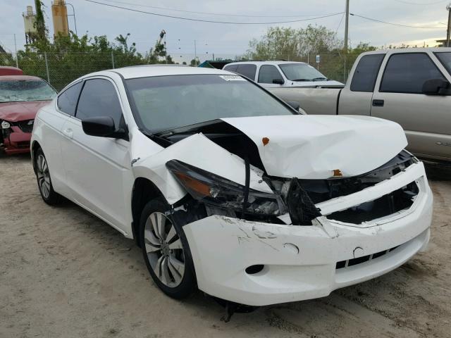 1HGCS12368A027909 - 2008 HONDA ACCORD LX- WHITE photo 1