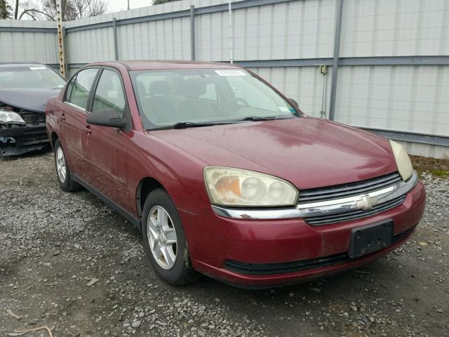 1G1ZT528X4F206324 - 2004 CHEVROLET MALIBU LS RED photo 1