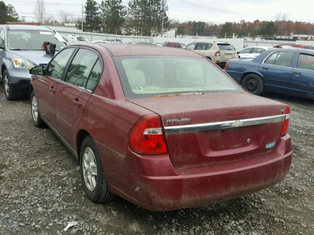 1G1ZT528X4F206324 - 2004 CHEVROLET MALIBU LS წითელი ფოტო 3