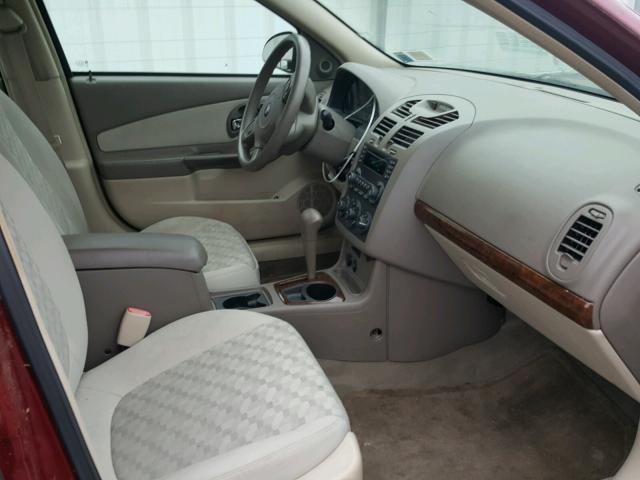 1G1ZT528X4F206324 - 2004 CHEVROLET MALIBU LS წითელი ფოტო 5