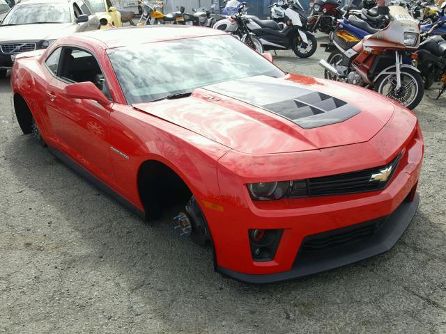 2G1FZ1EP3E9801569 - 2014 CHEVROLET CAMARO ZL1 红色 照片 1