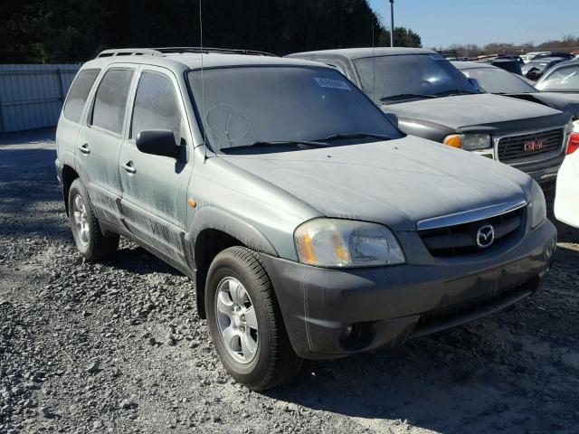 4F2CZ94134KM27032 - 2004 MAZDA TRIBUTE LX GREEN photo 1