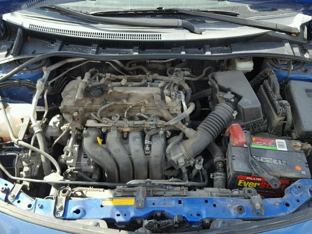 JTDBL40E59J021131 - 2009 TOYOTA COROLLA BA BLUE photo 7