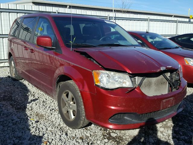 2D4RN3DG1BR639324 - 2011 DODGE GRAND CARA RED photo 1