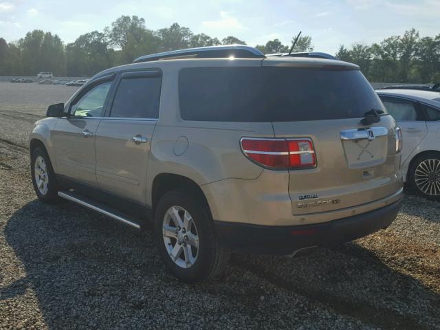 5GZER23717J161430 - 2007 SATURN OUTLOOK XR ოქროსფერი ფოტო 3