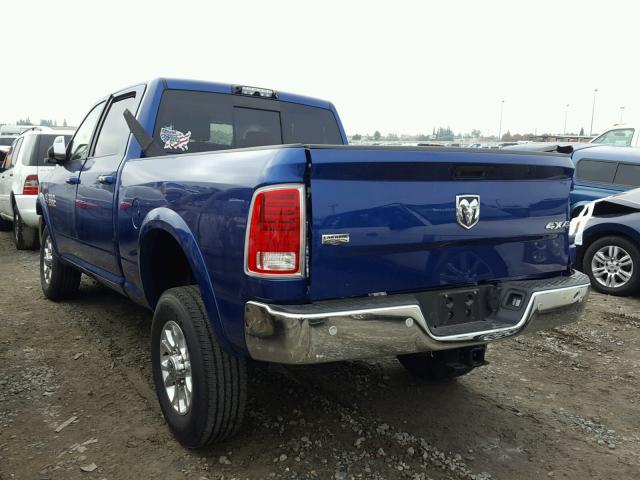 3C6UR5FL5GG381055 - 2016 RAM 2500 LARAM BLUE photo 3