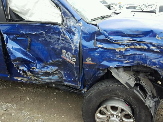 3C6UR5FL5GG381055 - 2016 RAM 2500 LARAM BLUE photo 9