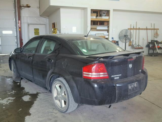 1B3LD76M68N691099 - 2008 DODGE AVENGER R/ BLACK photo 3