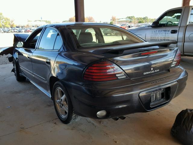 1G2NF52E84M644617 - 2004 PONTIAC GRAND AM S BLACK photo 3