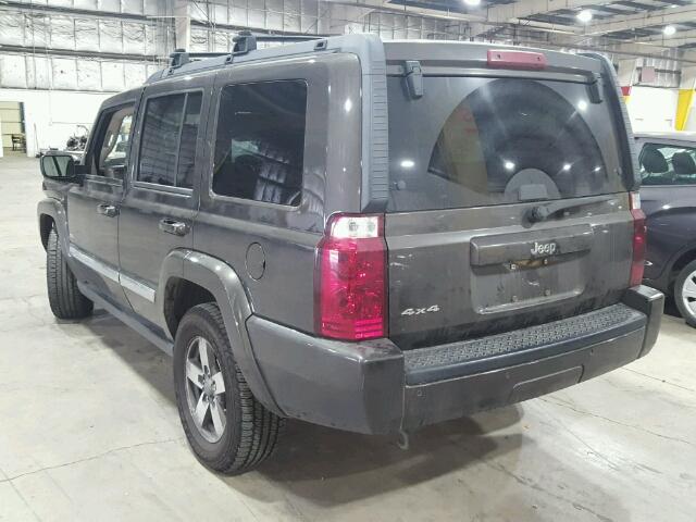 1J8HG48K16C354699 - 2006 JEEP COMMANDER BROWN photo 3