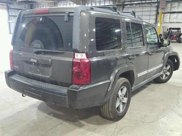 1J8HG48K16C354699 - 2006 JEEP COMMANDER BROWN photo 4