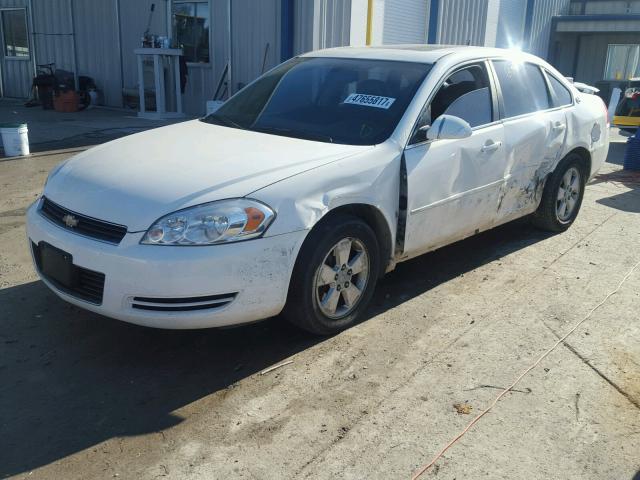 2G1WT57K191227004 - 2009 CHEVROLET IMPALA 1LT WHITE photo 2