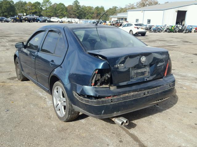 3VWRK69M82M131586 - 2002 VOLKSWAGEN JETTA GL TEAL photo 3