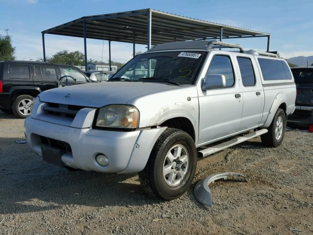 1N6ED29X83C416089 - 2003 NISSAN FRONTIER C SILVER photo 2