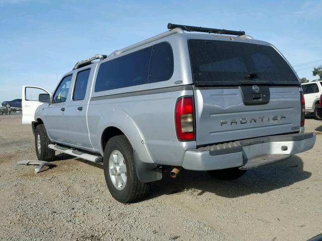 1N6ED29X83C416089 - 2003 NISSAN FRONTIER C SILVER photo 3